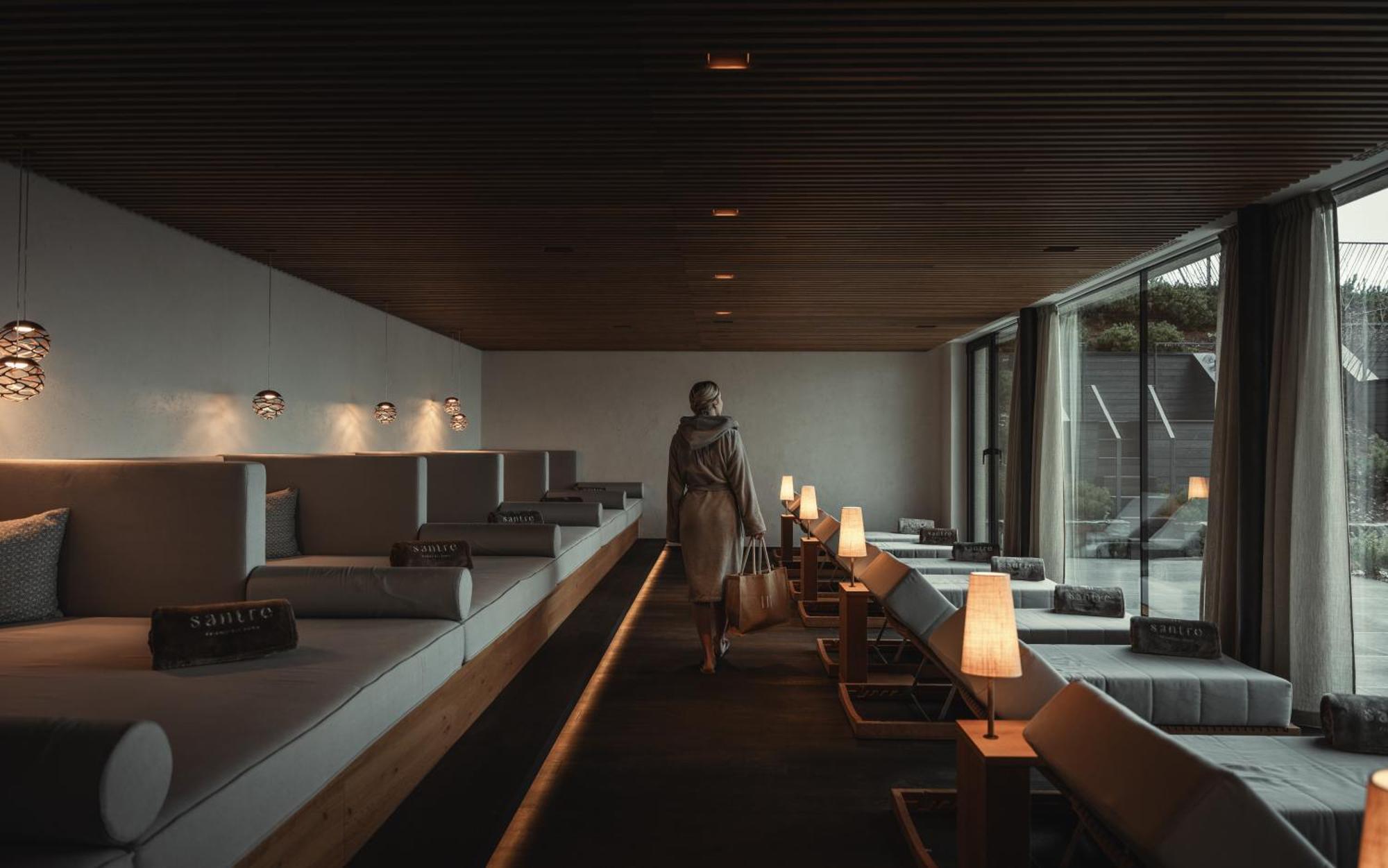 Santre Dolomythic Home Bressanone Exterior photo Interior of the restaurant